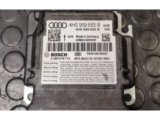 Блок подушек безопасности 4H0959655B, 0285010713   Audi A8 S8 D4 4H