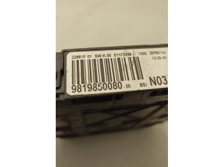   Pojistková skříňka 9819850080, 9819850080   Peugeot 2008  2015