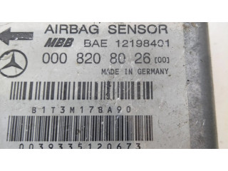 Блок подушек безопасности 12198401, 0039335120673   Mercedes-Benz C W202