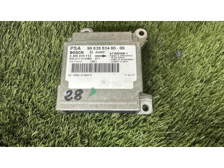Блок подушек безопасности 9663593480, CENTRALITAAIRBAG   Peugeot 206+