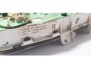 Přístrojová deska  Nissan Primera 1994 248103F316  