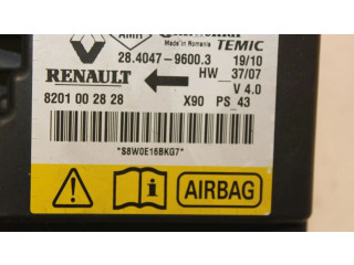 Блок подушек безопасности 8201002828, 8201002828   Dacia Sandero