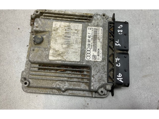 Блок управления двигателя 4G0907401F, 4G0907401   Audi A6 S6 C7 4G