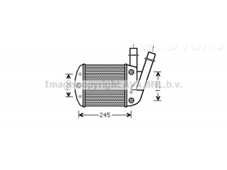 Интеркулер  46823259   Fiat Panda II 1.1