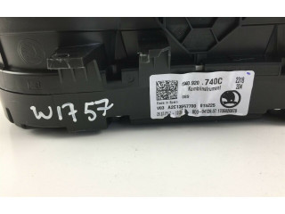 Přístrojová deska  Skoda Fabia Mk3 (NJ) 2016 6V0920740C, W1757  