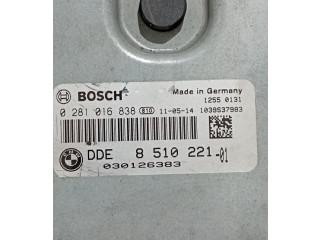 Řídící jednotka 0281016838, 8510221   BMW 3 E92 E93 2011