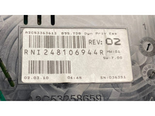 Přístrojová deska  Renault Megane III 2010 248106944R, A2C53363613  