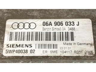 Блок управления двигателем Блок управления 06A906033J   Audi A3 S3 8L