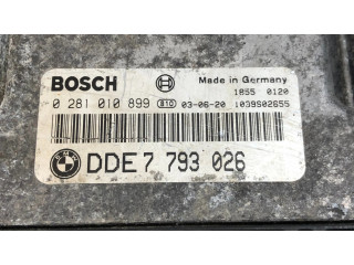 Řídící jednotka 7793026, 0281010899   BMW 7 E65 E66 2004