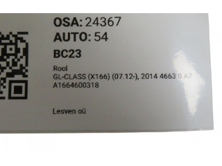 Volant Mercedes-Benz GL X166 2014 A1664600318, A1664600318  