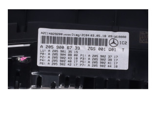 Přístrojová deska  Mercedes-Benz C W205 2018 A2059006733  