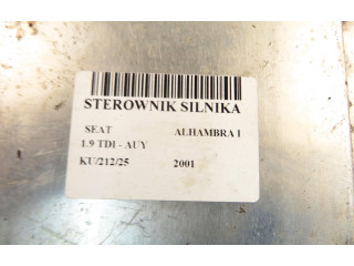 Řídící jednotka 0281010891, 038906019DQ   Seat Alhambra (Mk1) 2001