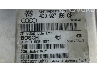 Блок управления коробкой передач 4D0927156, 4D0927156CH   Audi A8 S8 D2 4D