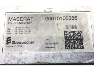 Другие блоки управления / модули    00670106386   Audi A6 C7
