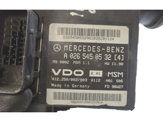 Řídící jednotka A0265450532, 412250002003   Mercedes-Benz A W176 2016