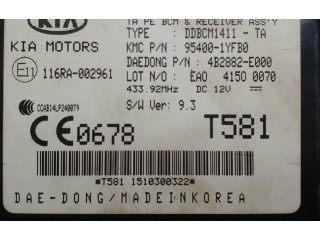 Блок комфорта 954001YFB0, DDBCM1411TA   KIA Picanto   