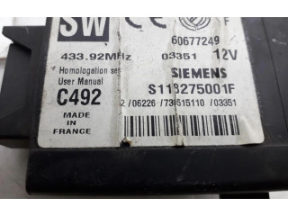 Řídící jednotka S118275001F   Alfa Romeo 166 