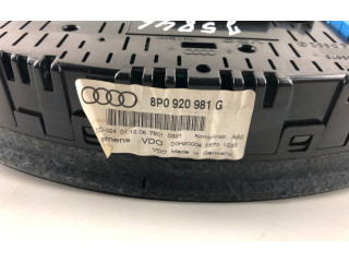 Přístrojová deska  Audi A3 S3 A3 Sportback 8P 2009 8P0920981G  