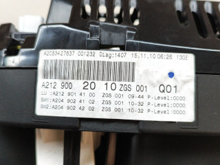 Přístrojová deska  Mercedes-Benz E W212 2010 A2129002010, A2129014100  