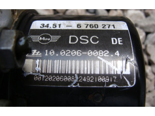 Блок АБС 6760271   Mini  One - Cooper R50 - 53  2001 - 2006 года