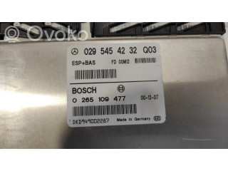 Řídící jednotka 0295454232, 0265109477   Mercedes-Benz A W168 2000
