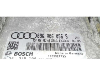 Блок управления двигателем Блок управления 03G906056S, 0281015208   Audi A3 S3 8P