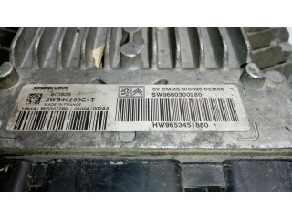 Блок управления двигателя SW9660300280, 9661707880   Citroen C3 Pluriel