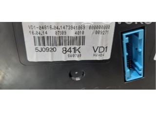 Přístrojová deska  Skoda Fabia Mk2 (5J) 2014 5J0920841K  