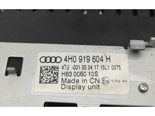 Дисплей    4H0919604H   Audi A8 S8 D4 4H
