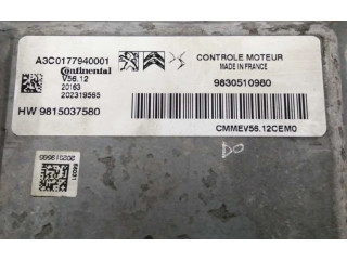 Řídící jednotka 9830510980, 9815037580   Opel Corsa F 2020