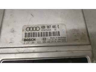 Блок управления двигателя 4B0907401E, 0281001833   Audi A6 S6 C5 4B