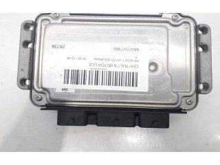 Блок управления двигателем ECU 9662307480   Peugeot 307 CC      