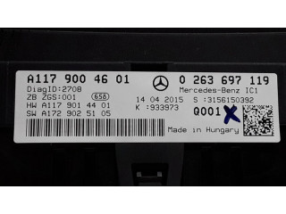 Přístrojová deska  Mercedes-Benz GLA W156 2015 A1179004601, 0263697119  