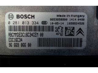 Řídící jednotka 9666986680, 0281013334   Peugeot 5008 2010