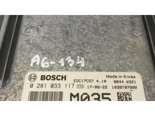 Řídící jednotka 391102FBB6, 0281033117   KIA Sorento 2017
