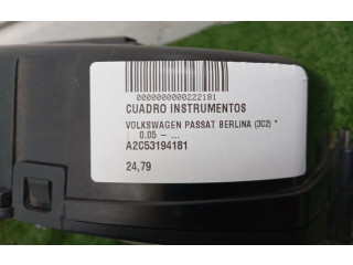 Přístrojová deska  Volkswagen PASSAT  A2C53194181  