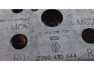 Блок АБС 7700432644, 0265216731   Renault  Megane I  1995-2002 года