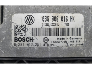 Блок управления двигателем Блок управления 03G906016HK, 1039S07795   Volkswagen Touran I