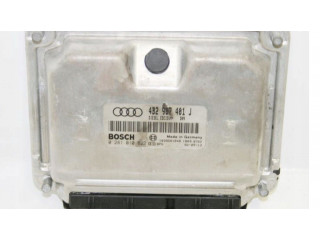 Блок управления двигателя 0281010822, 4B2907401J   Audi A4 S4 B5 8D