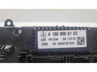 Блок управления климат-контролем A1669008103, 1669008103   MercedesBenz GLE (W166 - C292)