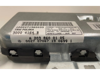 Подушка безопасности двери A2038600105, 30004164B   Mercedes-Benz CLS AMG C219