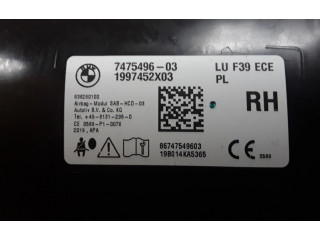Подушка безопасности в сиденье 7475496   BMW X2 F39