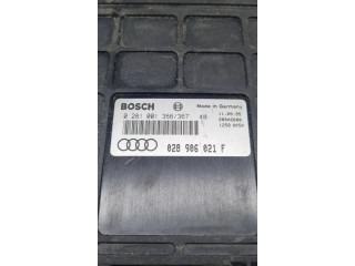 Блок управления двигателя 028906021F, 0281001366   Audi A6 S6 C7 4G