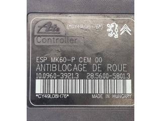 Jednotka ABS 9665345880, 10020603864   Peugeot 207 2010