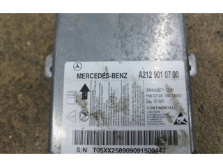 Блок подушек безопасности A2129010700, 5WK43871   Mercedes-Benz E W212