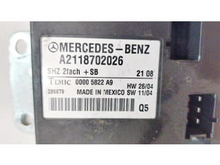 Блок управления a2118702026, 00005822a9   Mercedes-Benz GL X164