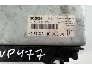 Блок управления двигателем Блок управления 4239638, 0261203459   Saab 900