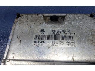 Блок управления двигателем Блок управления 038906019AG, 038906019AG   Volkswagen Polo III 6N 6N2 6NF