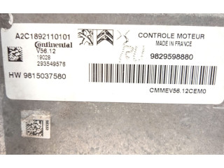 Řídící jednotka 9829598880, 9815037580   Peugeot 2008 I 2019