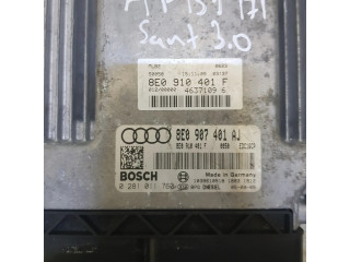 Блок управления двигателя 8E0907401AJ, 0281011760   Audi A6 S6 C6 4F